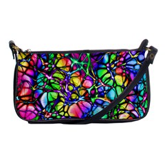 Network Nerves Shoulder Clutch Bag by Alisyart