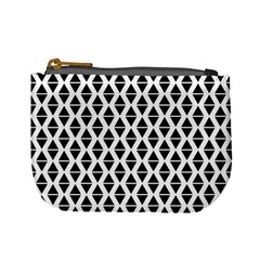 Triangle Seamless Pattern Mini Coin Purse