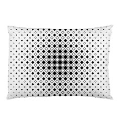 Square Center Pattern Background Pillow Case (two Sides)