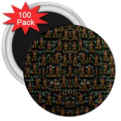 Love My Leggings And Top Ornate Pop Art`s Collage 3  Magnets (100 Pack) by pepitasart