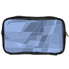 Lines Shapes Pattern Web Creative Toiletries Bag (one Side) by Pakrebo