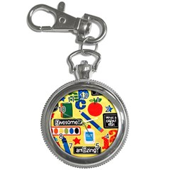 Fabric Cloth Textile Clothing Key Chain Watches by Pakrebo