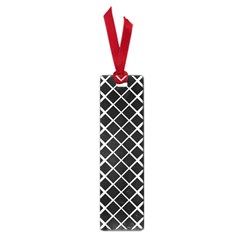 Square Diagonal Pattern Black Small Book Marks