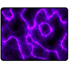 Purple Pattern Background Structure Fleece Blanket (medium)  by Pakrebo