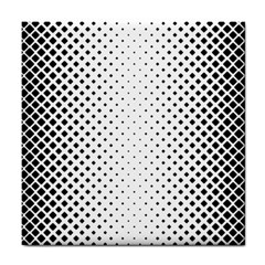 Square Rounded Background Tile Coasters by Alisyart