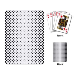 Square Rounded Background Playing Cards Single Design by Alisyart