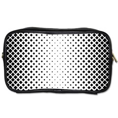 Square Rounded Background Toiletries Bag (two Sides)