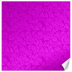 Triangle Pattern Seamless Color Canvas 16  X 16 