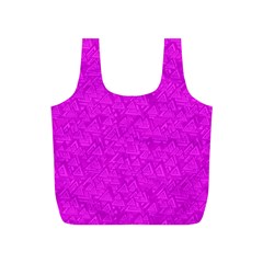 Triangle Pattern Seamless Color Full Print Recycle Bag (s)