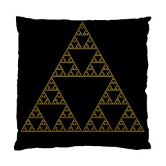 Sierpinski Triangle Chaos Fractal Standard Cushion Case (one Side) by Alisyart