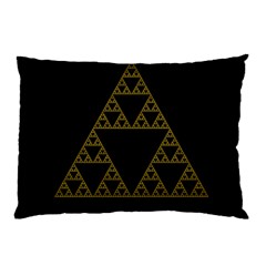 Sierpinski Triangle Chaos Fractal Pillow Case