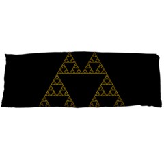 Sierpinski Triangle Chaos Fractal Body Pillow Case (dakimakura)