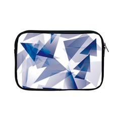 Triangle Blue Apple Ipad Mini Zipper Cases