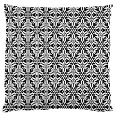Ornamental Checkerboard Large Cushion Case (two Sides)