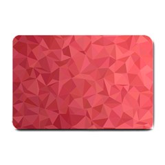 Triangle Background Abstract Small Doormat  by Mariart