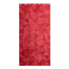Triangle Background Abstract Shower Curtain 36  X 72  (stall)  by Mariart