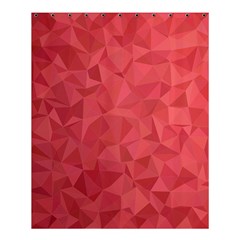 Triangle Background Abstract Shower Curtain 60  X 72  (medium) 