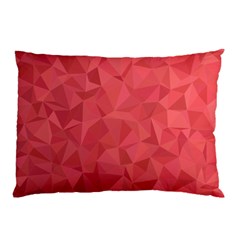 Triangle Background Abstract Pillow Case (two Sides)