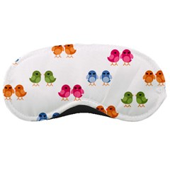 Pattern Birds Cute Sleeping Masks by Mariart