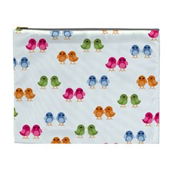 Pattern Birds Cute Cosmetic Bag (xl)