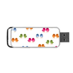 Pattern Birds Cute Portable Usb Flash (one Side)