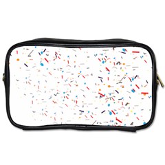 Ribbon Polka Toiletries Bag (one Side)