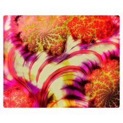 Fractal Mandelbrot Art Wallpaper Double Sided Flano Blanket (medium)  by Pakrebo