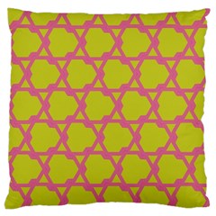 Pattern Background Structure Pink Large Cushion Case (one Side) by Pakrebo