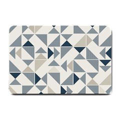 Geometric Triangle Modern Mosaic Small Doormat  by Pakrebo