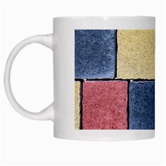 Model Mosaic Wallpaper Texture White Mugs