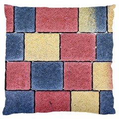 Model Mosaic Wallpaper Texture Large Flano Cushion Case (one Side) by Pakrebo