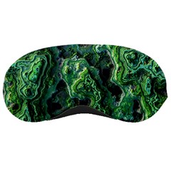 Green Pattern Background Abstract Sleeping Masks