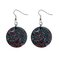 Pattern Structure Background Facade Mini Button Earrings by Pakrebo