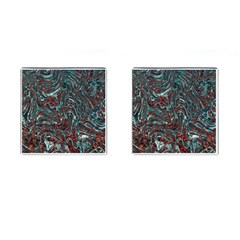 Pattern Structure Background Facade Cufflinks (square) by Pakrebo