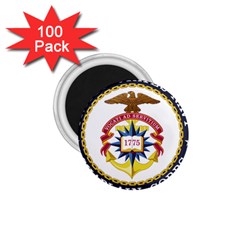 Seal Of United States Navy Chaplain Corps 1 75  Magnets (100 Pack)  by abbeyz71