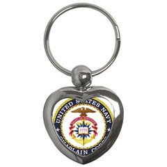 Seal Of United States Navy Chaplain Corps Key Chains (heart)  by abbeyz71