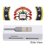 Seal of United States Navy Chaplain Corps Memory Card Reader (Stick) Front