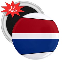 Royal Navy And Royal Netherlands Navy Church Pennant 3  Magnets (10 Pack)  by abbeyz71