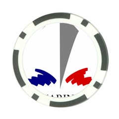 Logo Of French Navy Poker Chip Card Guard by abbeyz71