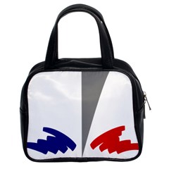 Logo Of French Navy Classic Handbag (two Sides) by abbeyz71
