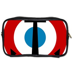 Roundel Of French Naval Aviation Toiletries Bag (two Sides) by abbeyz71