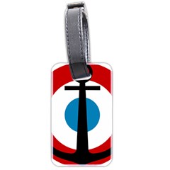 Roundel Of French Naval Aviation Luggage Tags (two Sides) by abbeyz71