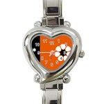 Flag of Northern Territory Heart Italian Charm Watch Front