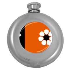 Flag Of Northern Territory Round Hip Flask (5 Oz) by abbeyz71