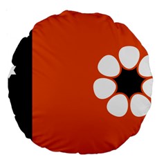 Flag Of Northern Territory Large 18  Premium Flano Round Cushions by abbeyz71