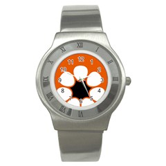 Flag Map Of Northern Territory Stainless Steel Watch by abbeyz71