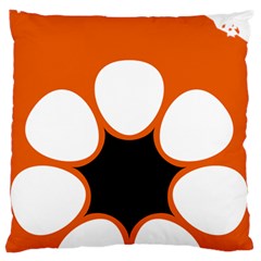 Flag Map Of Northern Territory Large Cushion Case (one Side) by abbeyz71