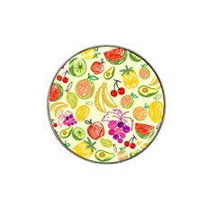 Seamless Pattern Fruit Hat Clip Ball Marker (10 Pack)