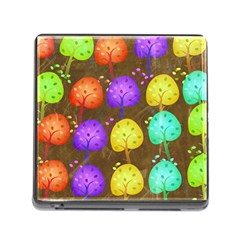 Textured Grunge Background Pattern Memory Card Reader (square 5 Slot)