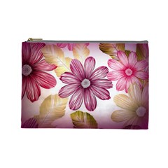Star Flower Cosmetic Bag (large)